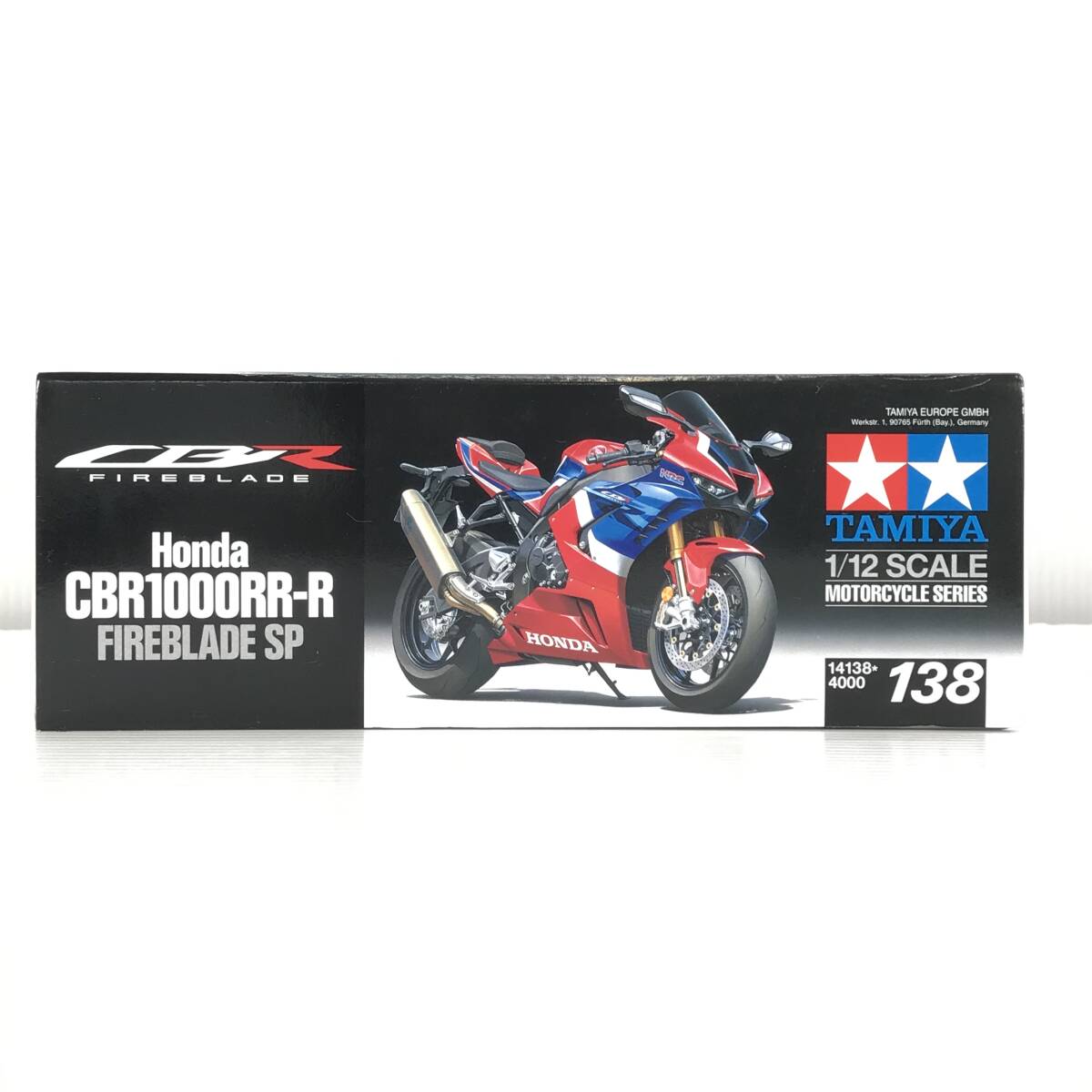 * не использовался товар * TAMIYA Tamiya пластиковая модель 1/12 Honda CBR1000RR-R FIREBLADE SP [ мотоцикл серии No.138] [14138]