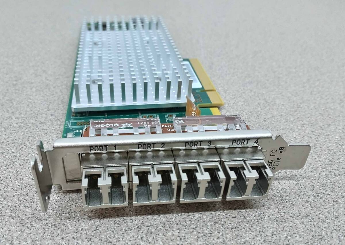送料無料 Dell Qlogic QLE2694 16Gb FC SFP+ HBA カード ホストバスアダプタ DXNYJ Dell Storage コントローラ ファイバチャネルアダプタ