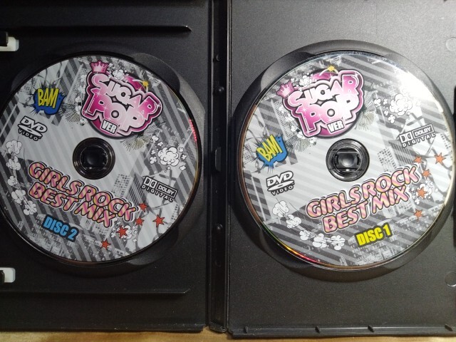 DVD シュガーポップ ガールズロック ベストミックス 2枚 全世界 DVD シュガーポップ ガールズロック ベストミックス 2枚 全世界