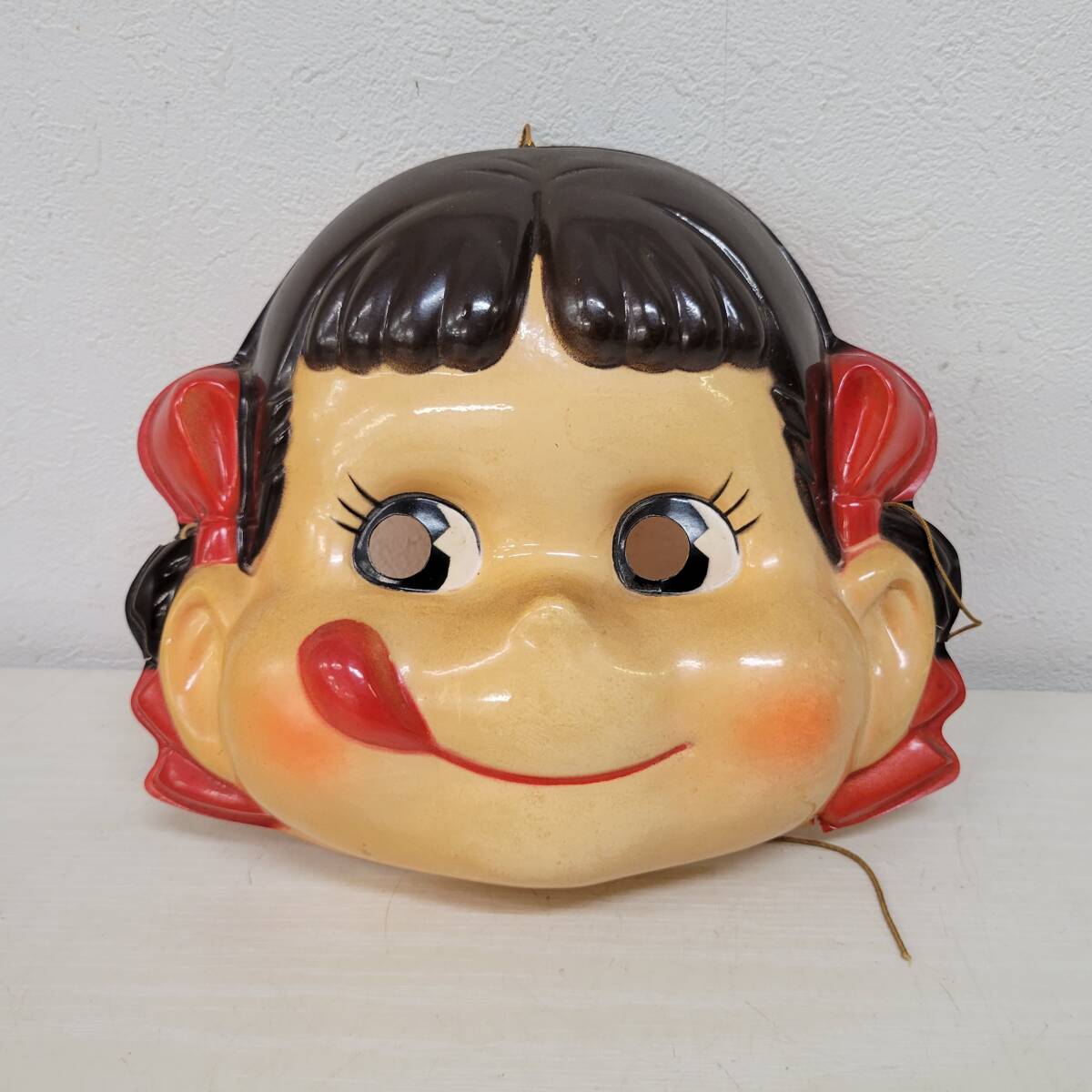 ぺこちゃん レトロ Yahoo!オークション - 1024-214 レトロ 不二家 ペコちゃん お面