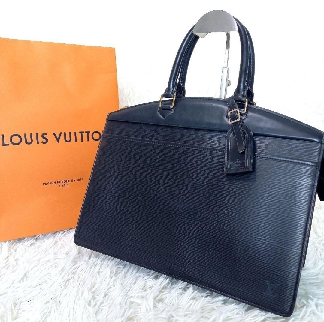 【外観極美品】ルイヴィトン バッグ エピレザーリヴィエラ M48182 楽天市場】ルイヴィトン・LOUIS VUITTON エピ リヴィエラ 黒