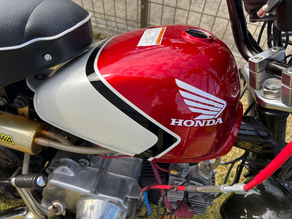 【CBX限定カラー】 HONDA ホンダ モンキー タンク Yahoo!オークション - モンキー 純正 タンク CBXカラー