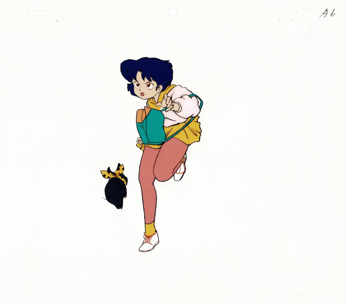 らんま1/2 天道あかね Pちゃん セル画 背景画 高橋留美子 週刊 らんま1/2 天道あかね Pちゃん セル画 背景画 高橋留美子 週刊