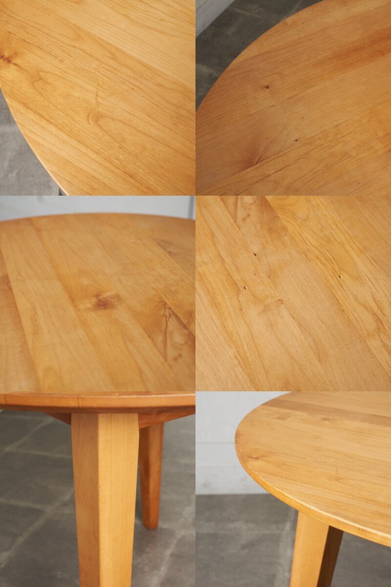 IZ73833N☆ikususu 工房家具 ラウンド ダイニングテーブル IZ73833N☆ikususu 工房家具 ラウンド ダイニングテーブル