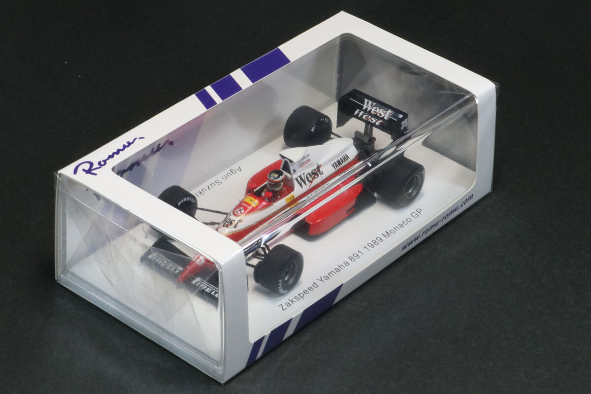 ROMU044 ロム特注スパーク 1/43 ザクスピード 891 ヤマハ モナコ ROMU044 ロム特注スパーク 1/43 ザクスピード 891 ヤマハ モナコ