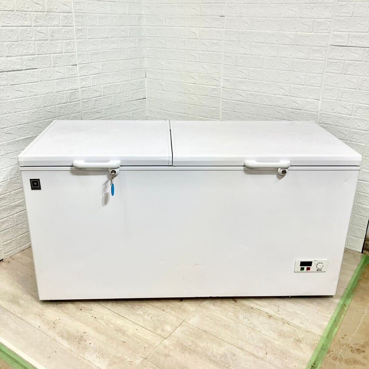 【1円スタート！動作確認済み！】REMACOM レマコム 業務用 冷凍ストッカー 冷凍庫 502L RCY-502 -20℃ 大型 上開き/T2409244-E