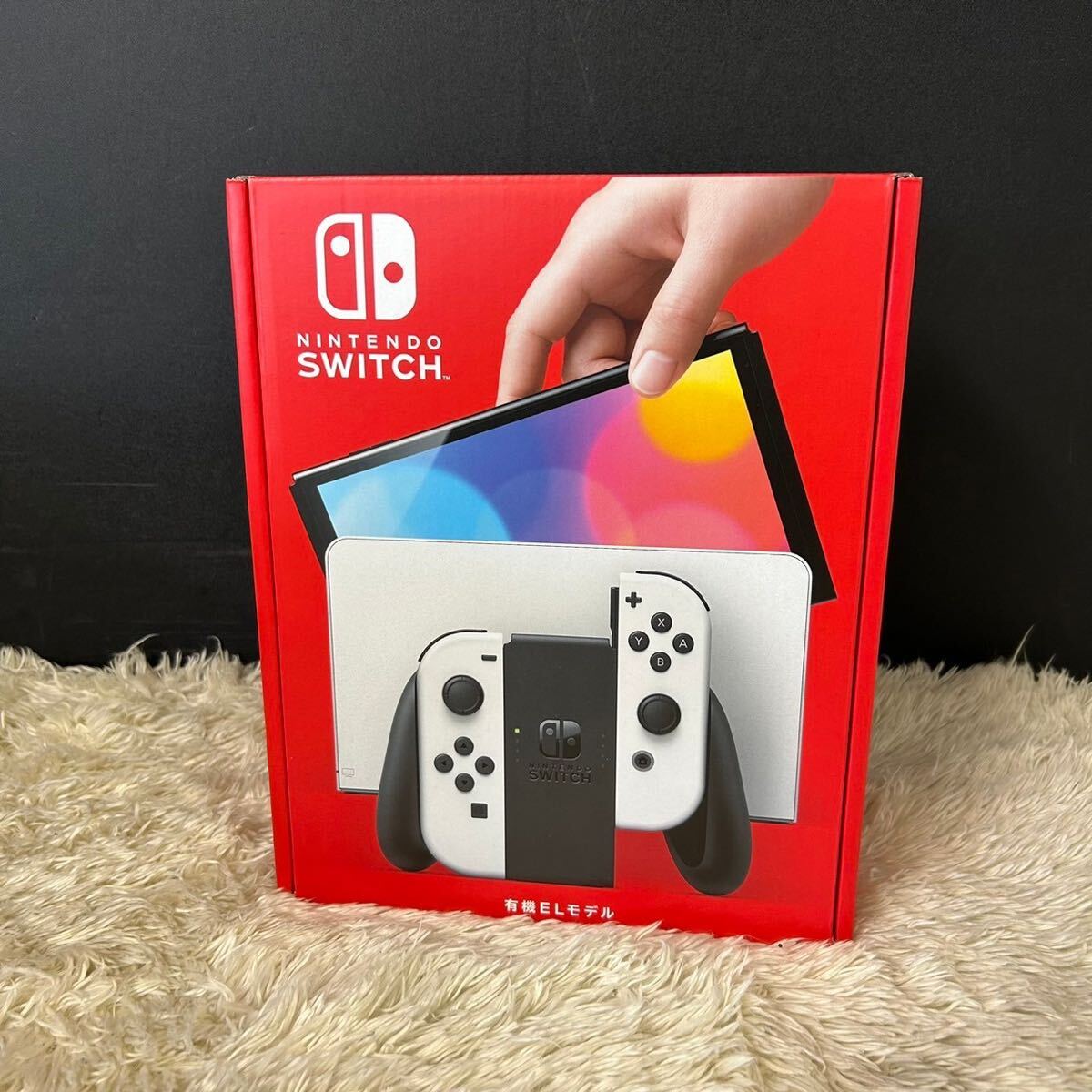 【新品！未使用品！】Nintendo ニンテンドー 任天堂 ニンテンドースイッチ Switch スイッチ 有機ELモデル Joy-Con ホワイト/K24101199-宅60