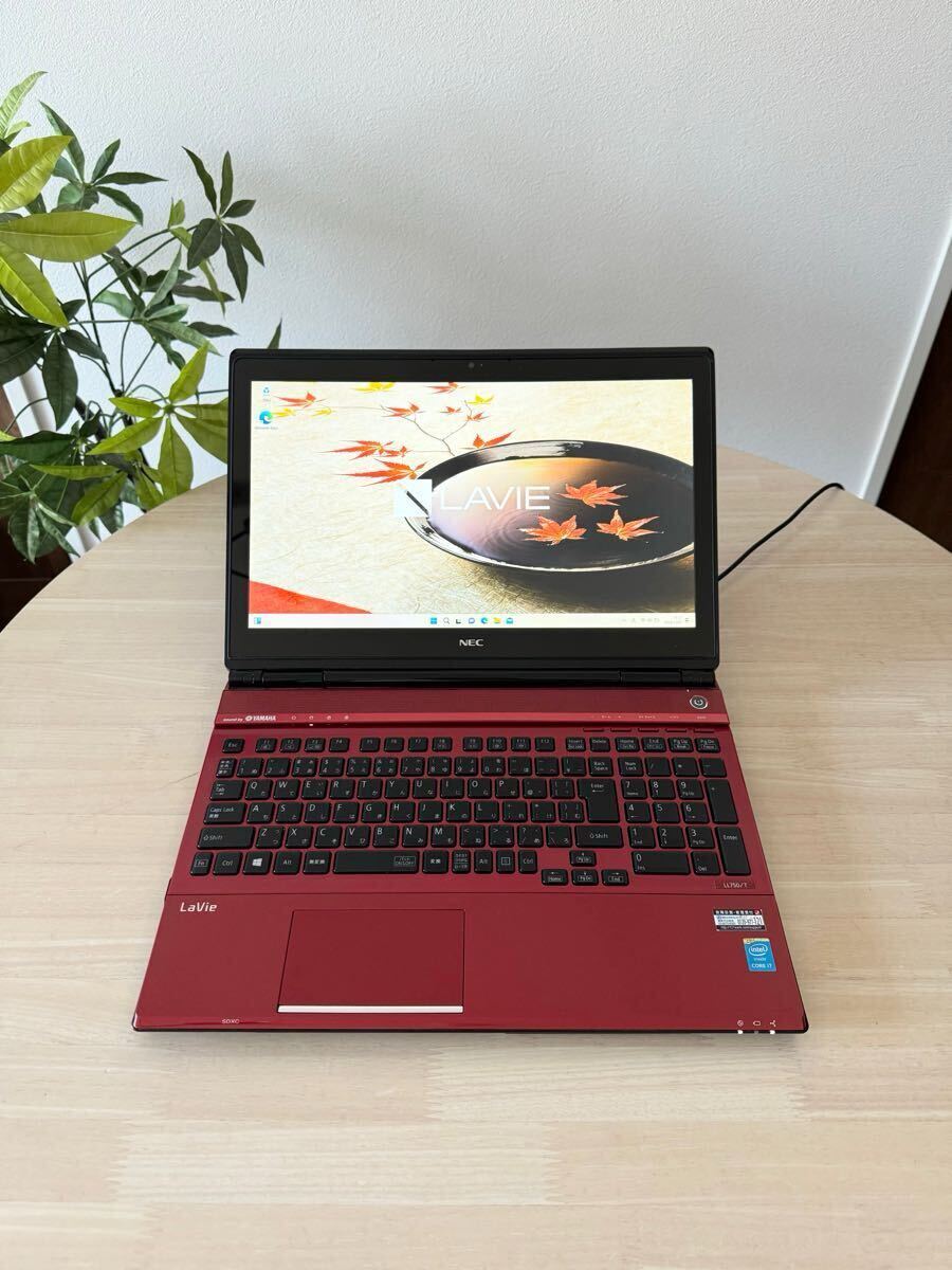 新品SSD1TB(1000GB)+HDD1000GB メモリ16GB (即決 新品バッテリー) Corei7 LL750/T Windows11 タッチパネル Office2021 Webカメラ NEC LAVIE