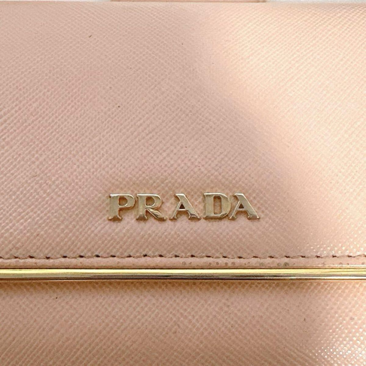 Bibian 比比昂- PRADA プラダサフィアーノレザー二つ折り財布W Bibian 比比昂- PRADA プラダサフィアーノレザー二つ折り財布W