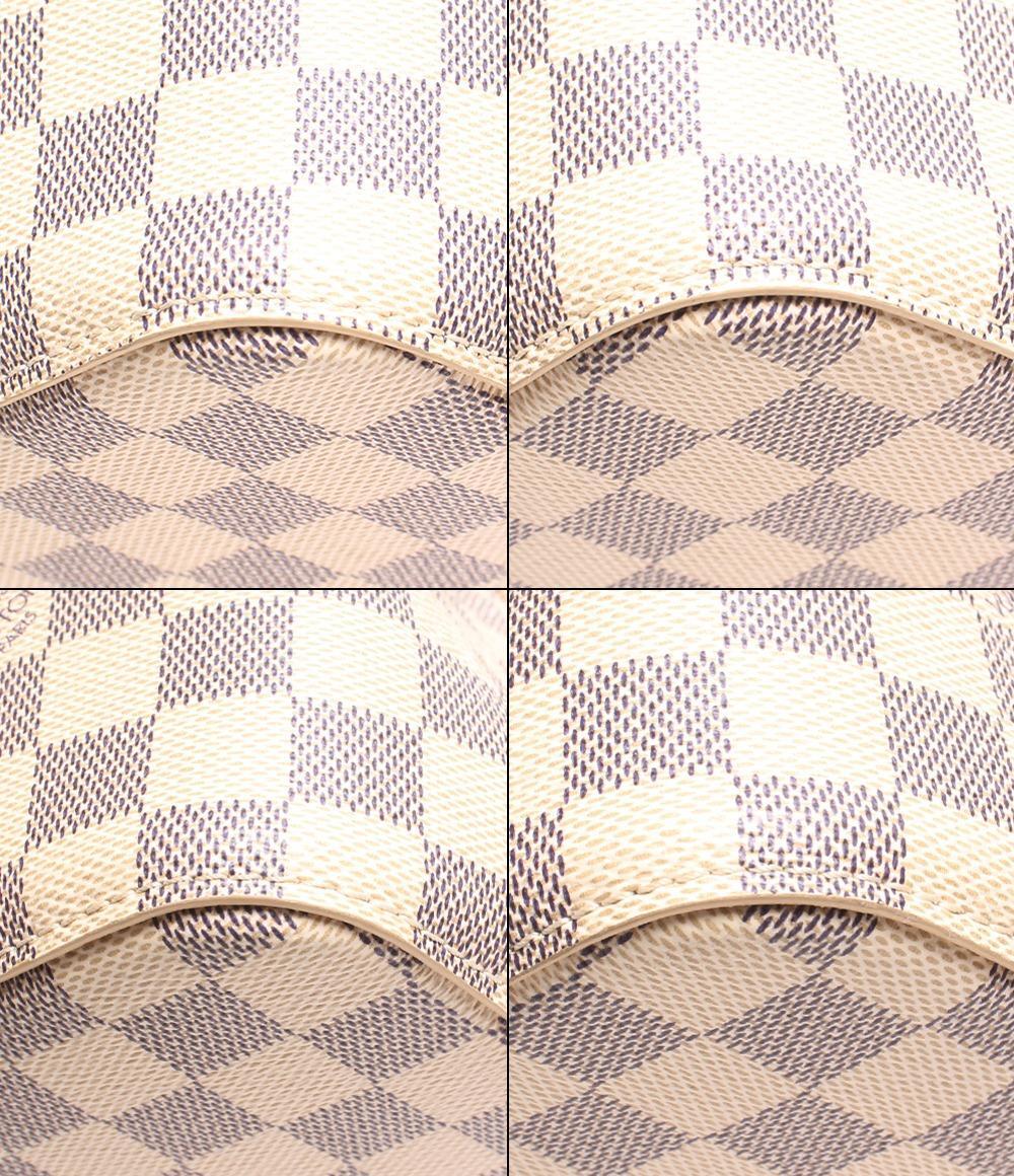  Louis Vuitton 2way shoulder bag Gold metal fittings Neo noeN40344 Damier azur LOUIS VUITTON