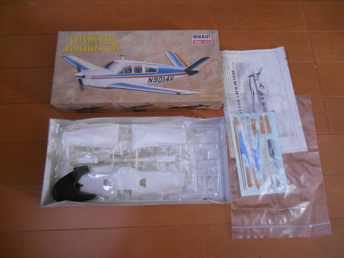 ミニクラフト　1/48 ビーチ　ボナンザ　V35