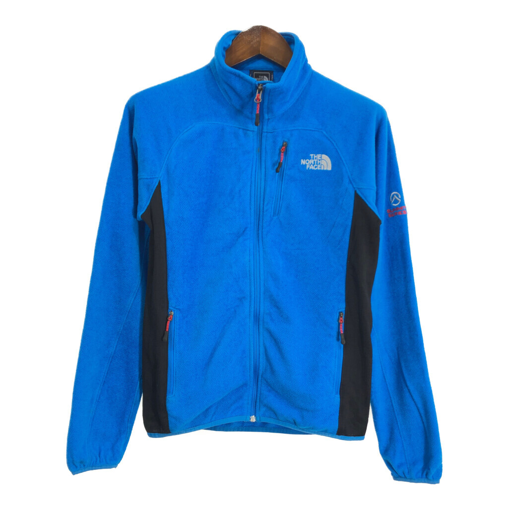 THE NORTH FACE ノースフェイス SUMMIT SERIES フリースジャケット アウトドア ブルー (メンズ S) 中古 古着 S4372