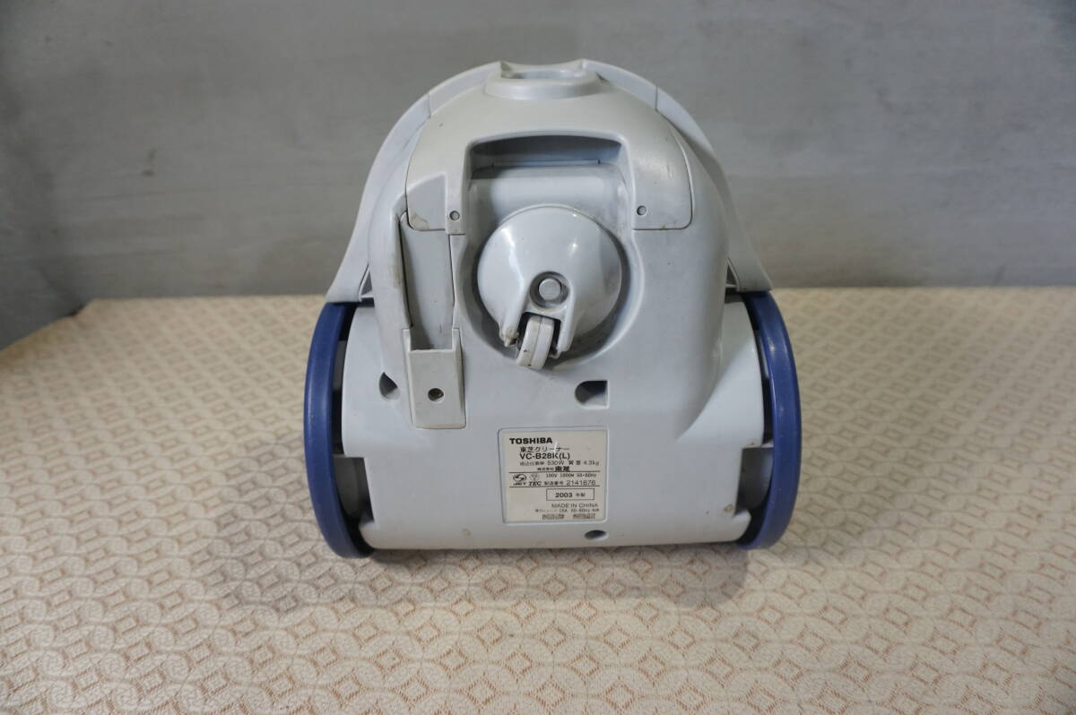 東芝　TOSHIBA 紙パック掃除機 VC-B28K（L） 2年製　保証付き 東芝 TOSHIBA 紙パック掃除機 VC-B28K（L） 2年製 保証付き 東芝