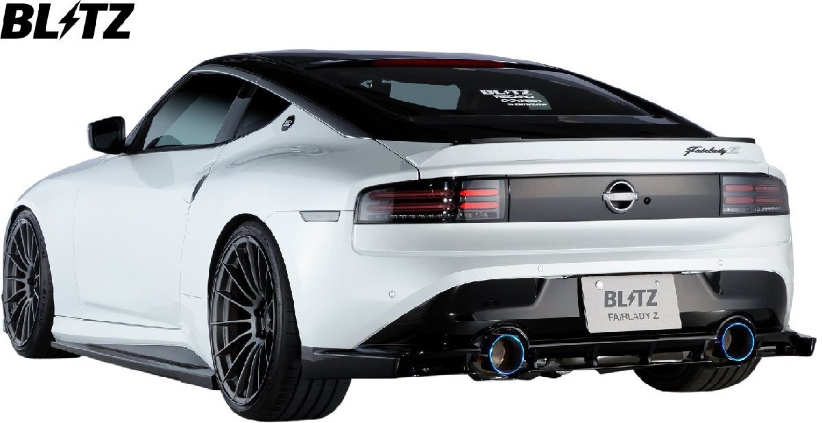 【M’s】 RZ34 フェアレディZ VersionST VersionS 専用 BLITZ トランクスポイラー カーボン ブリッツ エアロ パーツ 部品 ウイング 60456_画像3