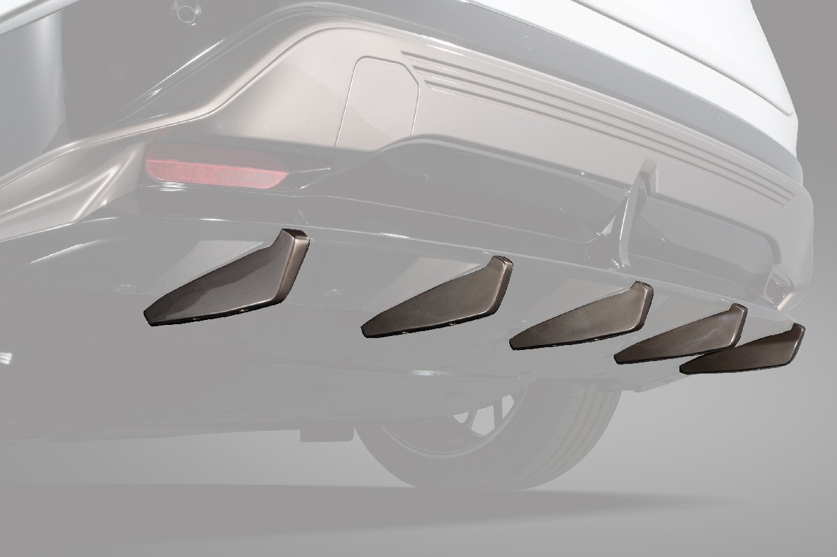 【M’s】 日産 アリア ARIYA FE0 SNFE0 AM67 (2021.06-) BLITZ リア ディフューザー FRP 未塗装 ブリッツ エアロ パーツ 部品 リヤ 60433_画像2