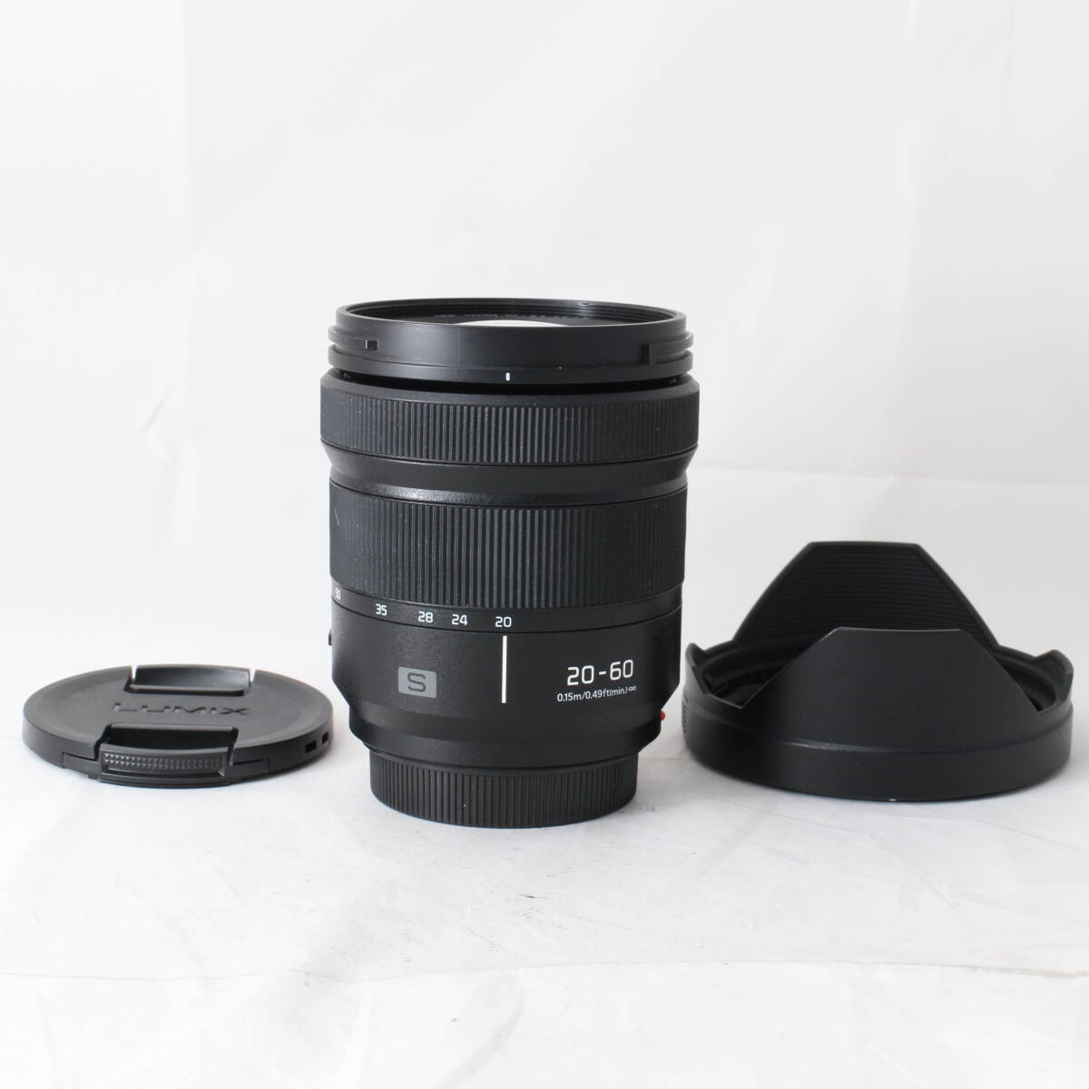 ☆実用品☆ Panasonic LUMIX S 20-60mm F3.5-5.6 ブラック S-R2060 パナソニック ルミックス Lマウントレンズ #2800