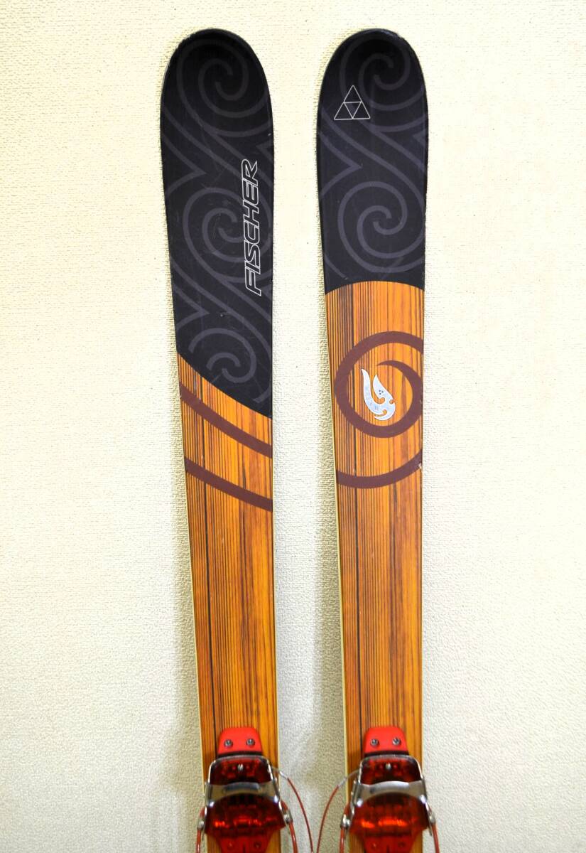 希少舟形ソールスキー FISCHER WATEA 178cm 130-94-118 R21m G3 希少舟形ソールスキー FISCHER WATEA 178cm 130-94-118 R21m G3