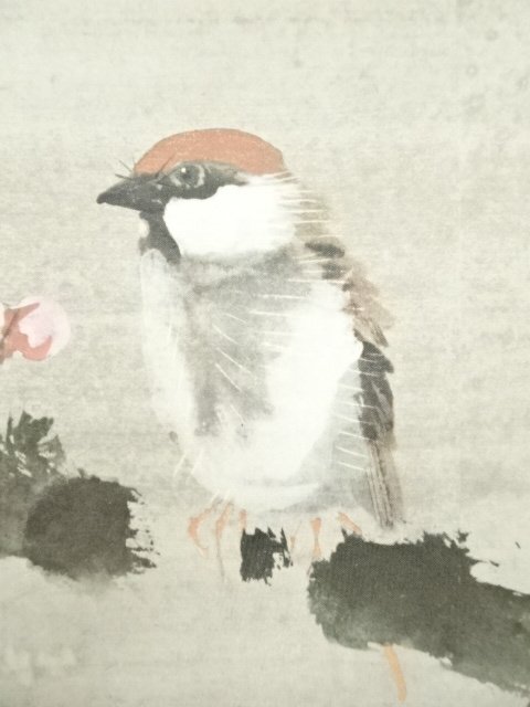 梅と雀　結城素明の掛け軸 梅と雀 結城素明の掛け軸 - メルカリ