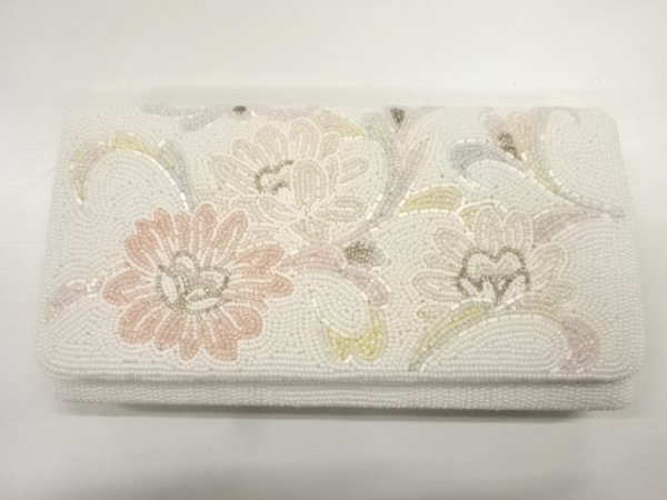 ys7171939; 宗sou ビーズ花唐草模様バッグ【アンティーク】【着】