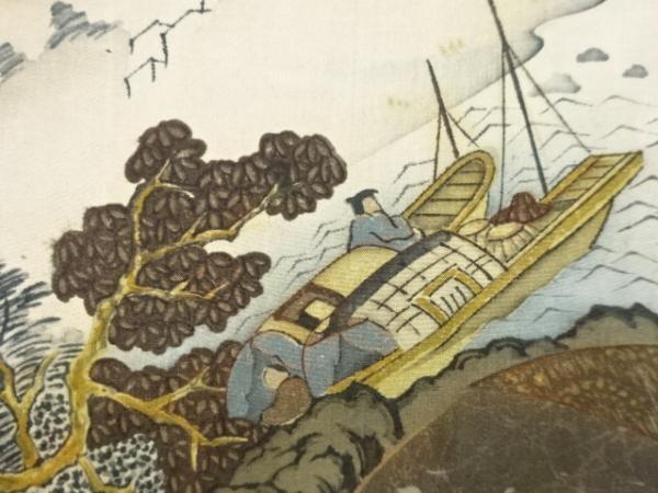 ys7181451;.sou времена персона узор мужской длинное нижнее кимоно [ античный ][ надеты ]