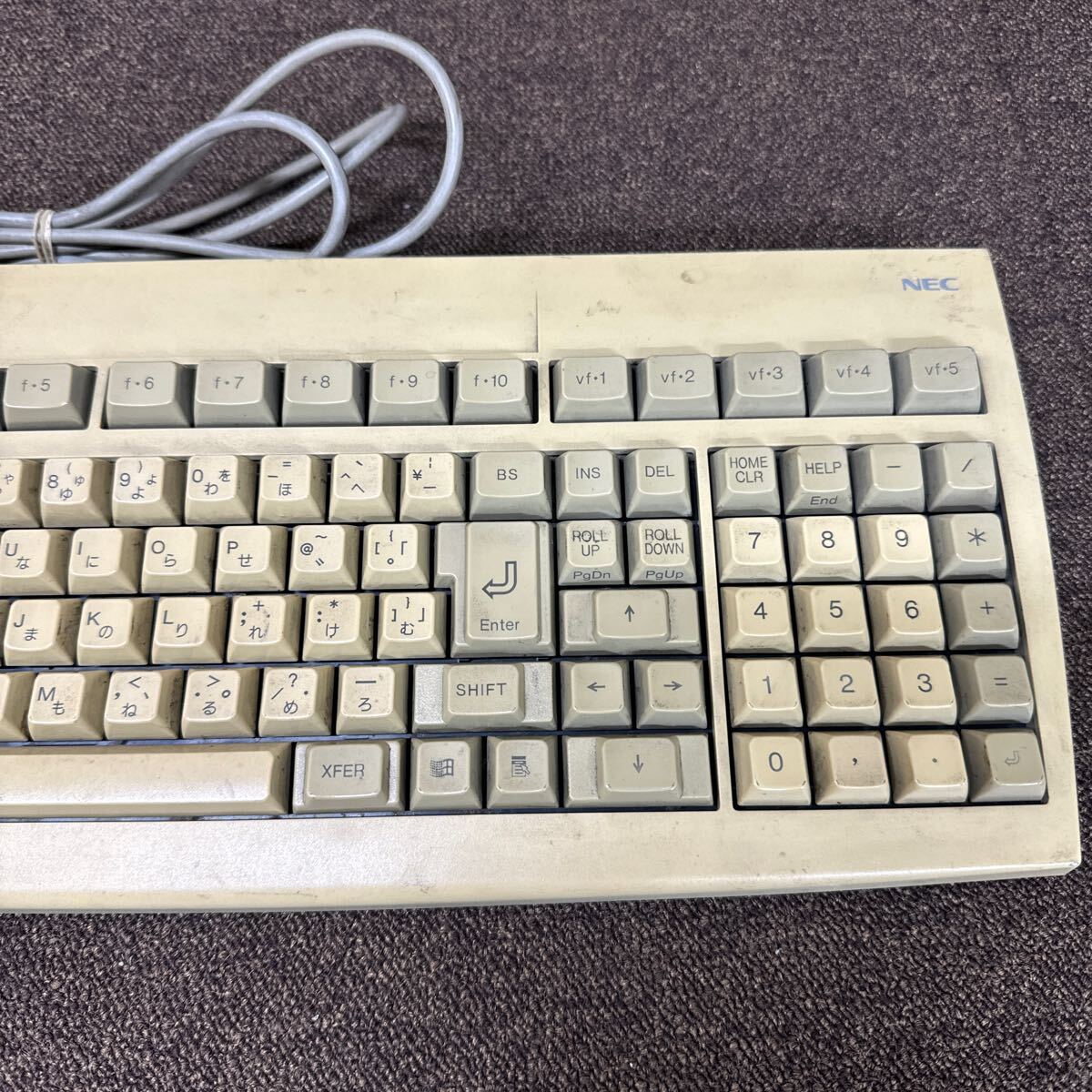 MYM-1179 супер-скидка retro клавиатура NEC CMP-6D1Y7 работоспособность не проверялась Junk 