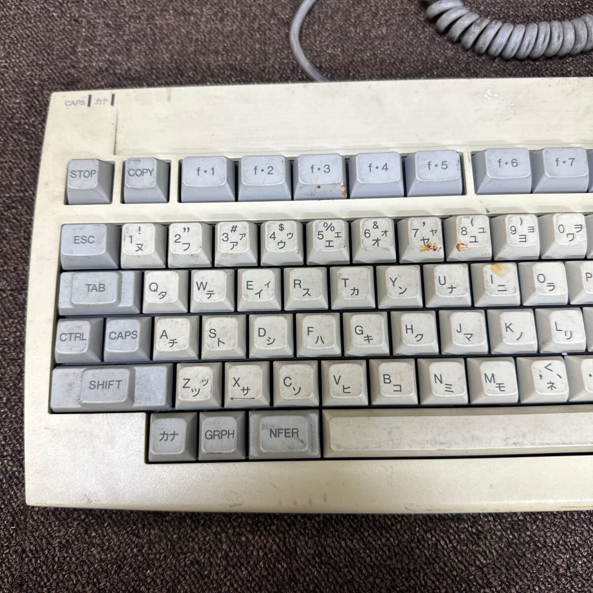 MYM-1191 супер-скидка retro клавиатура NEC CMP-6A0V7 работоспособность не проверялась Junk 