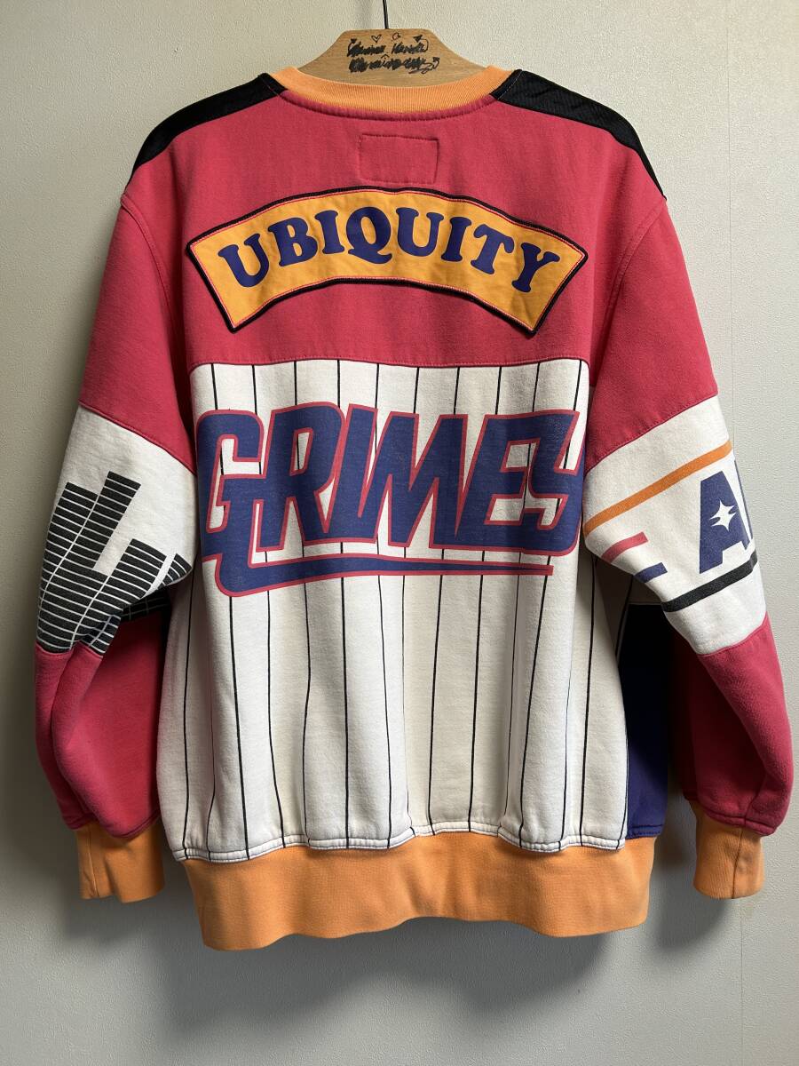 GRMY GRIMEY グライミー UBIQUITY CREWNECK GSW479 スウェット トレーナー XL オールドスクール HIPHOP ヒップホップ RAP ラップ_画像2