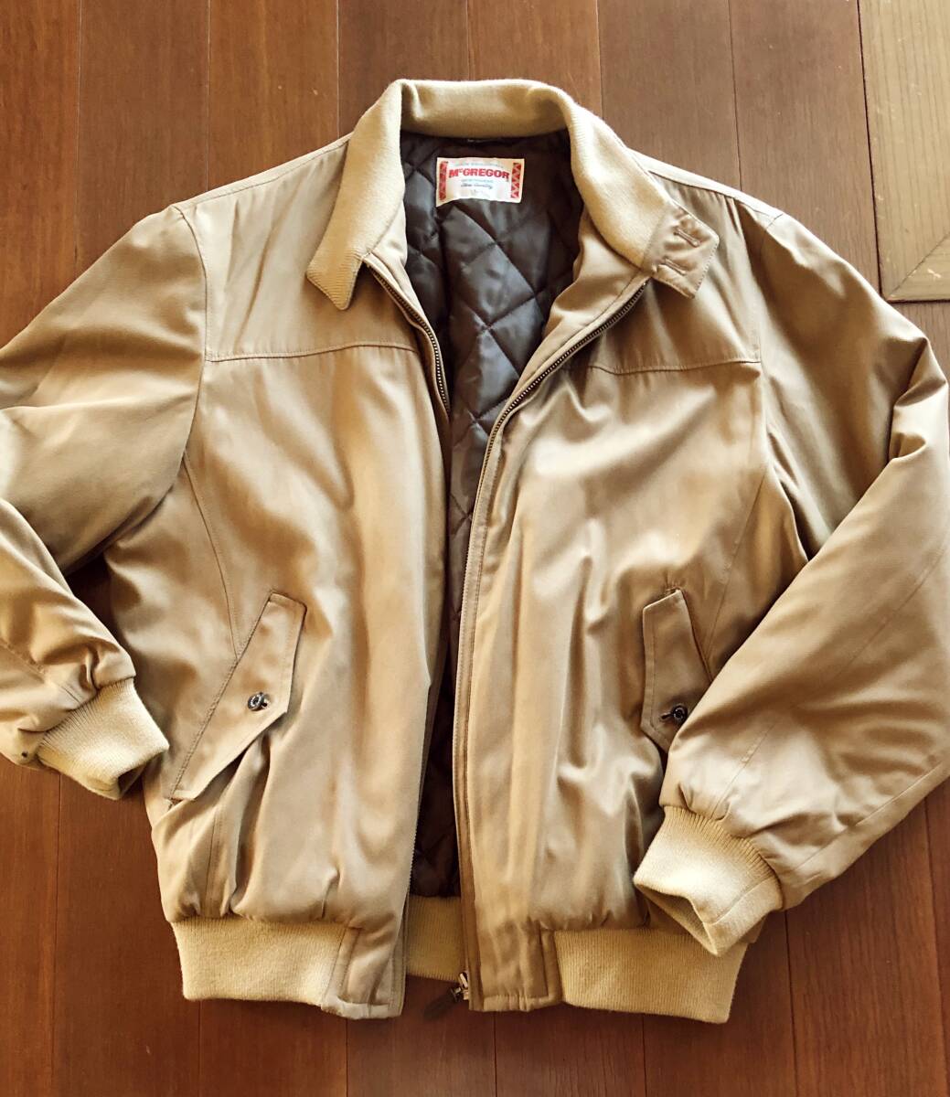70s McGREGOR wool 中綿 ハリントンジャケット 70s McGREGOR wool 中綿 ハリントンジャケット
