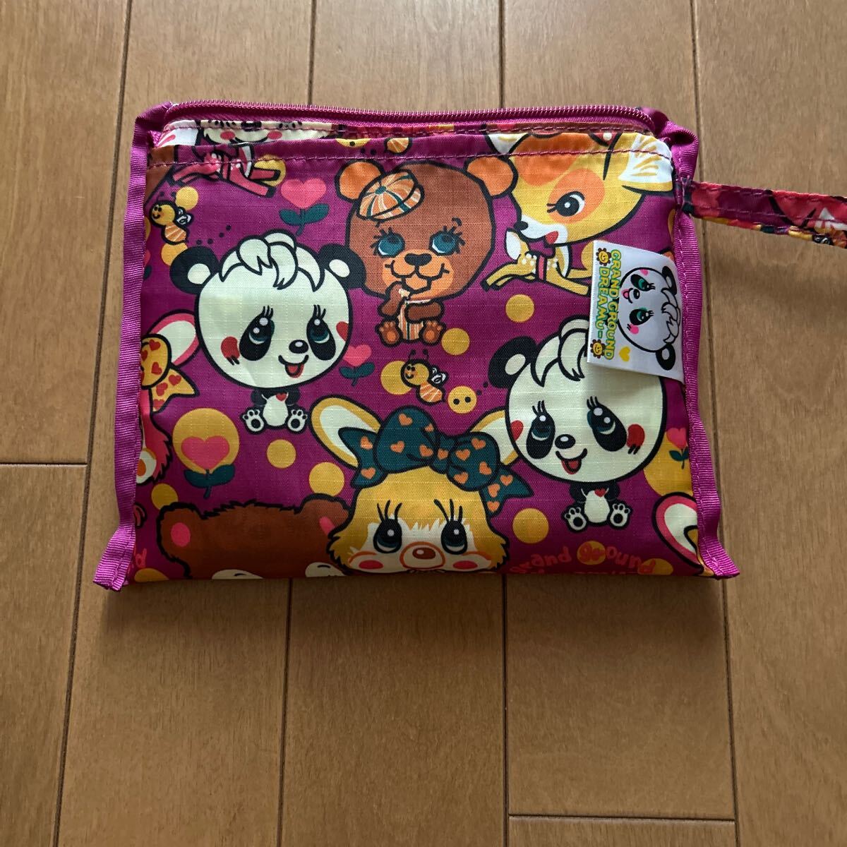 ☆美品！Grand Ground総柄バッグ/旅行かばん★