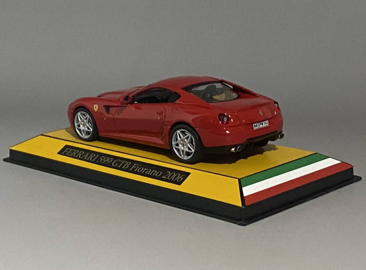 1/43 Ferrari 599 GTB Fiorano 2006 6.0 V12 ◆ Predecessor - Ferrari 575M Maranello, Successor - Ferrari F12 Berlinetta ◆フェラーリ