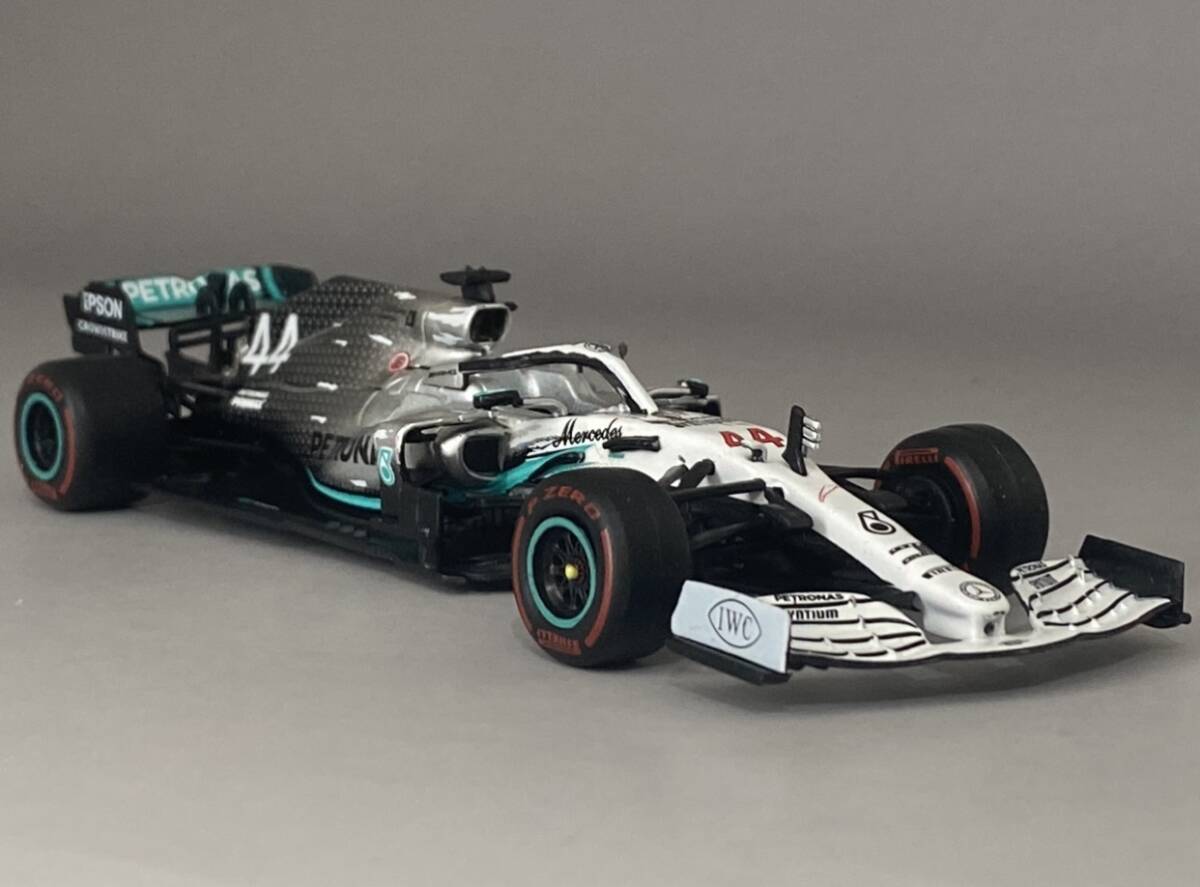 1/43 Mercedes AMG F1 W10 EQ Power+ Lewis Hamilton #44 ◆ ドイツGP モータースポーツ活動125周年特別カラー ◆ 2019 F1 World Champion
