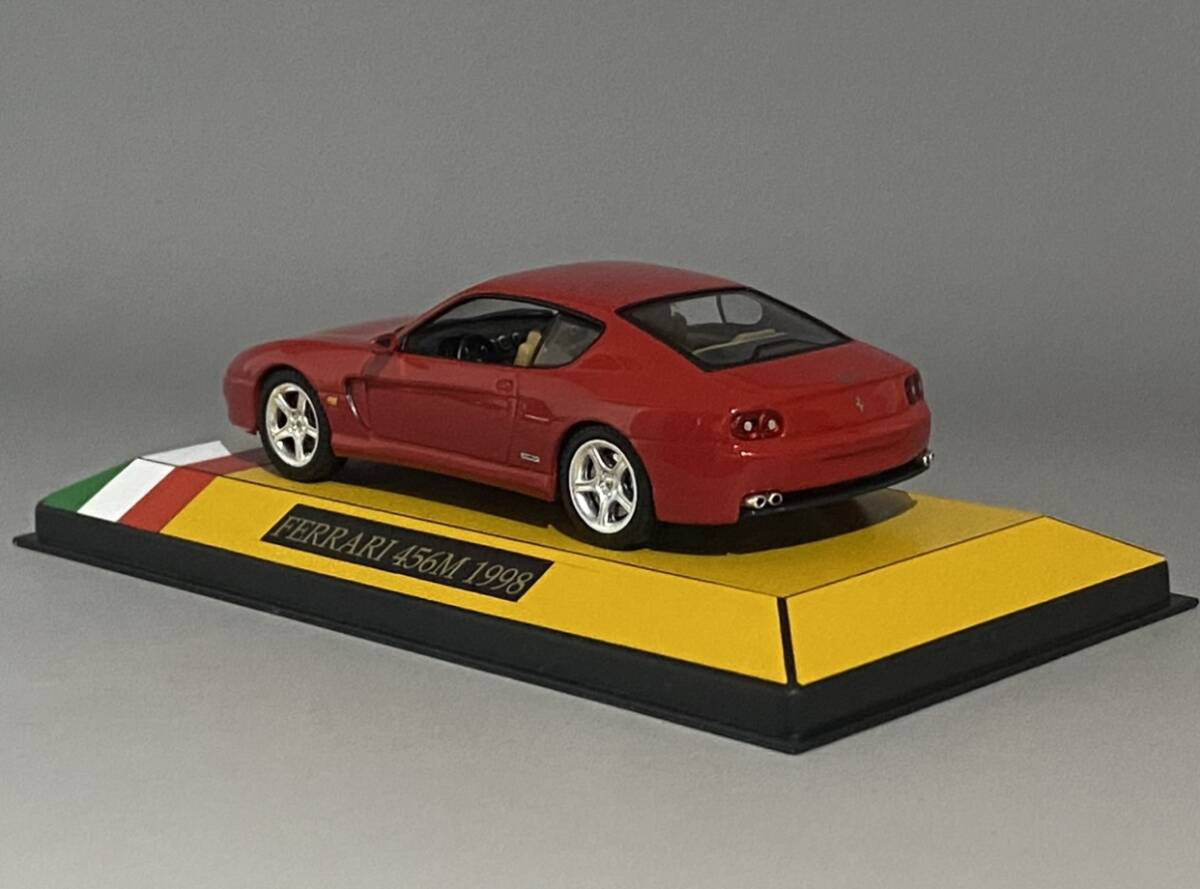 IXO 1/43 Ferrari 456M Red ◆ Designed by Pietro Camardella & Lorenzo Ramaciotti at Pininfarina , 5.5L V12 ◆ フェラーリ