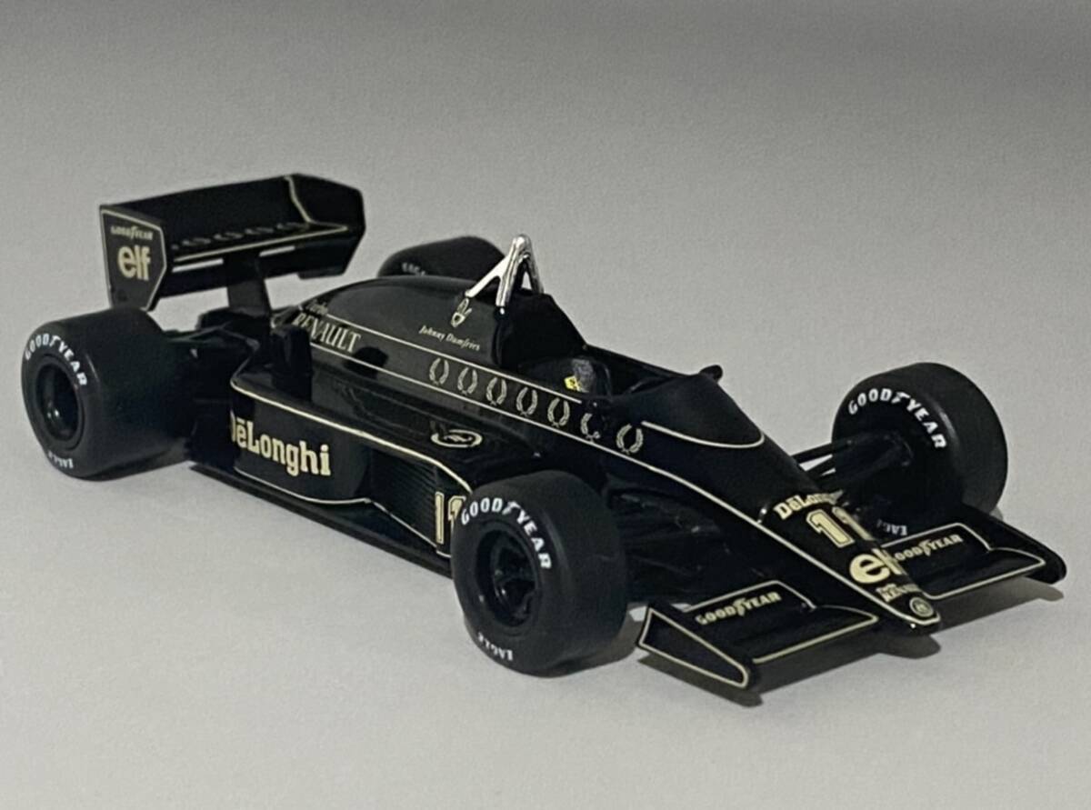 1/43 F1 Lotus 98T 1986 Johnny Dumfries #11 RenaultEF15B 1.5V6t ◆ John Player Special Team Lotus ◆ ロータス