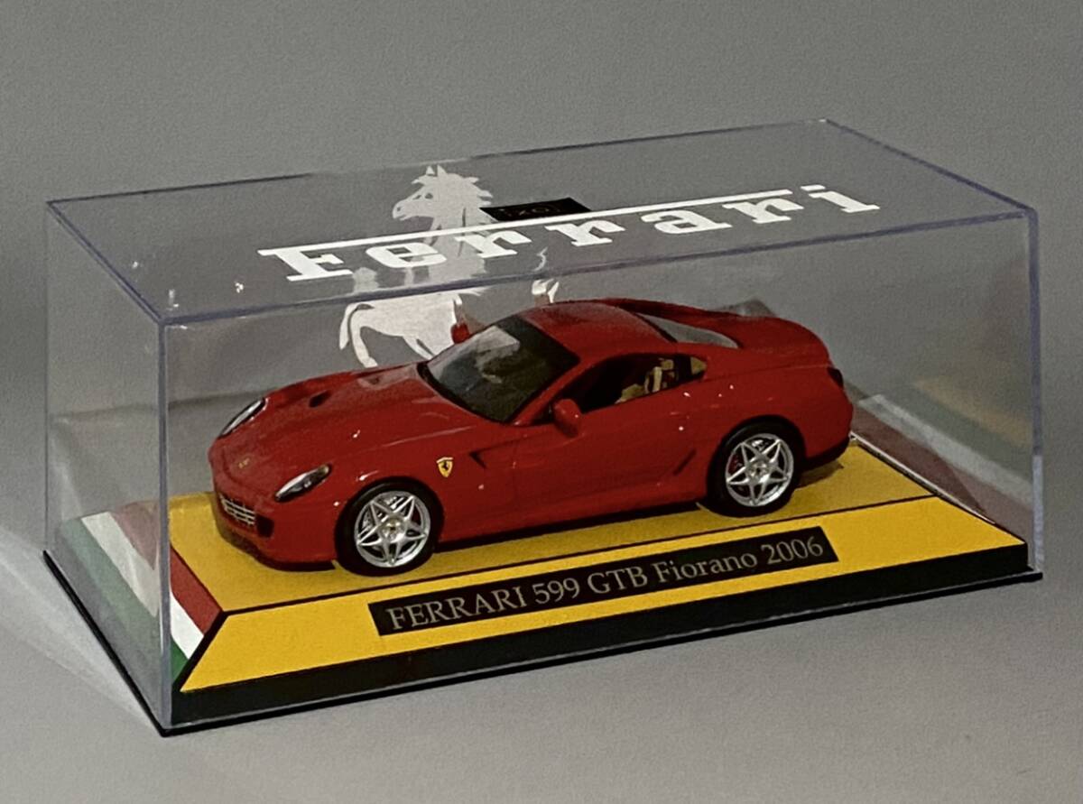 1/43 Ferrari 599 GTB Fiorano 2006 6.0 V12 ◆ Predecessor - Ferrari 575M Maranello, Successor - Ferrari F12 Berlinetta ◆フェラーリ