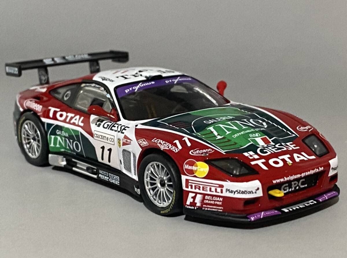 1/43 Giesse Ferrari 575 Maranello GTC #11 2位 24h Spa-Francorchamps 2004 ◆ F.Babini / P.Peter / M.Salo / V.Vosse ◆ フェラーリ