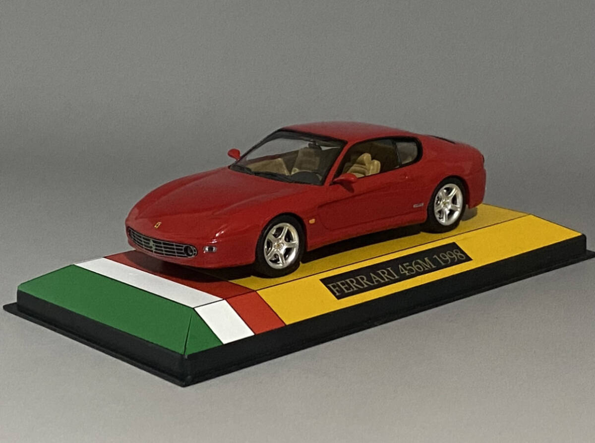 IXO 1/43 Ferrari 456M Red ◆ Designed by Pietro Camardella & Lorenzo Ramaciotti at Pininfarina , 5.5L V12 ◆ フェラーリ