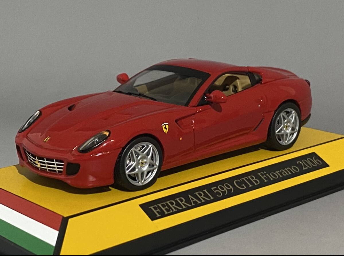 1/43 Ferrari 599 GTB Fiorano 2006 6.0 V12 ◆ Predecessor - Ferrari 575M Maranello, Successor - Ferrari F12 Berlinetta ◆フェラーリ