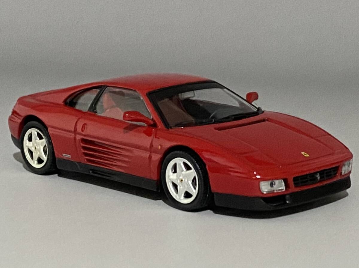 1/43 Ferrari 348 TB Red 3.4L V8 ◆ Predecessor - Ferrari 328, Successor - Ferrari F355 ◆ フェラーリ