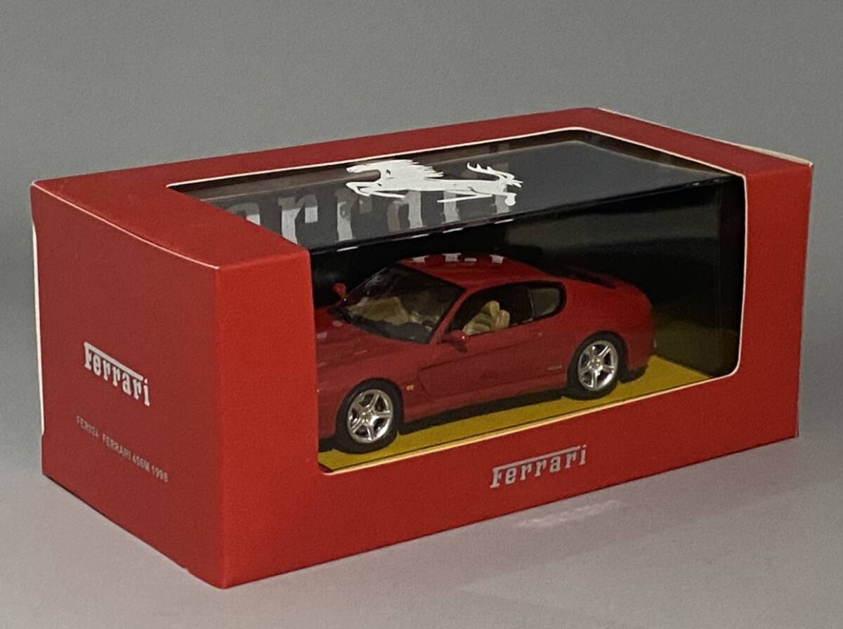 IXO 1/43 Ferrari 456M Red ◆ Designed by Pietro Camardella & Lorenzo Ramaciotti at Pininfarina , 5.5L V12 ◆ フェラーリ