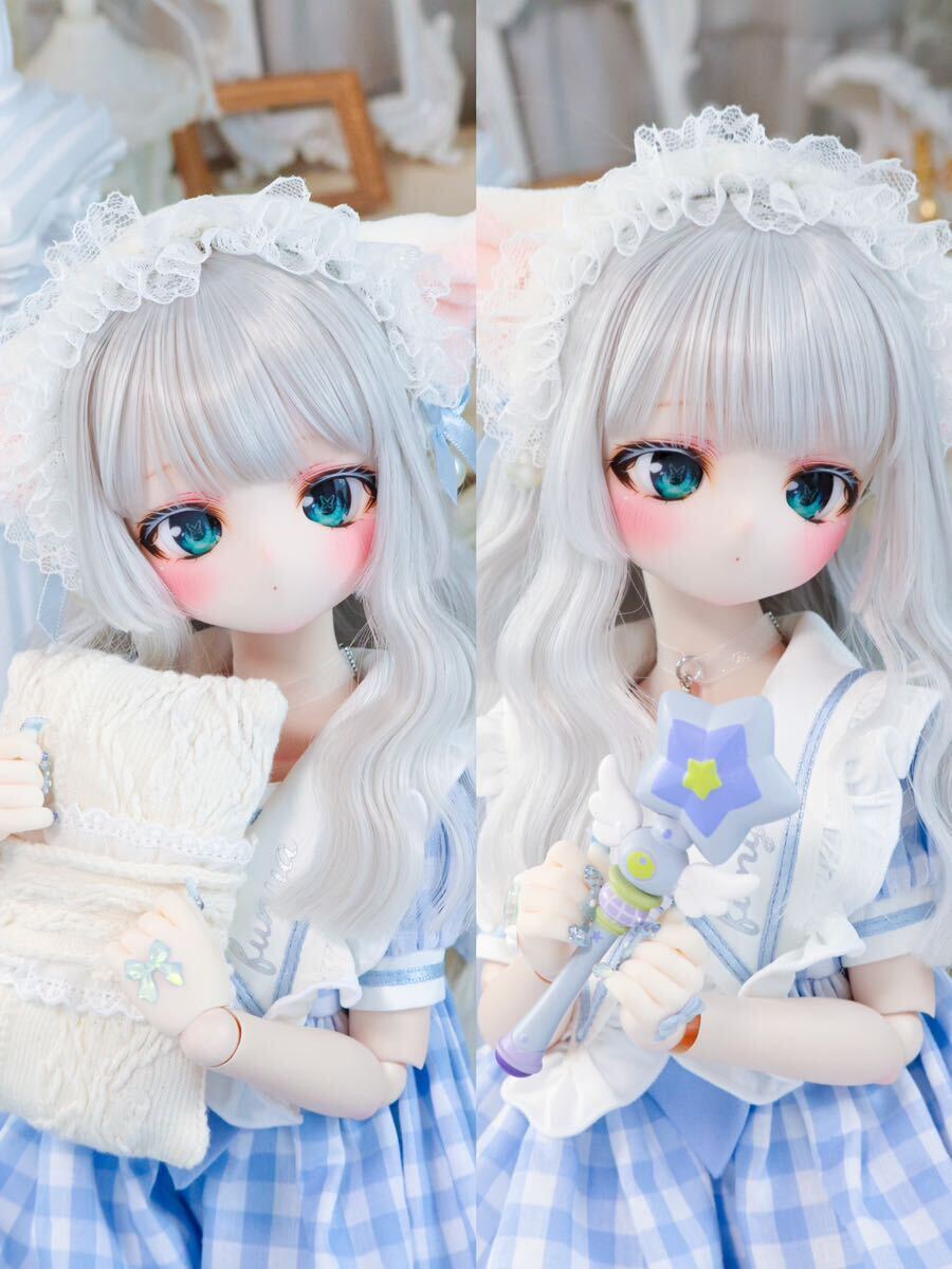labear* DDH-01 セミホワイト肌☆ ソフビ盛り カスタムヘッド+ labear* DDH-01 セミホワイト肌☆ ソフビ盛り カスタムヘッド+