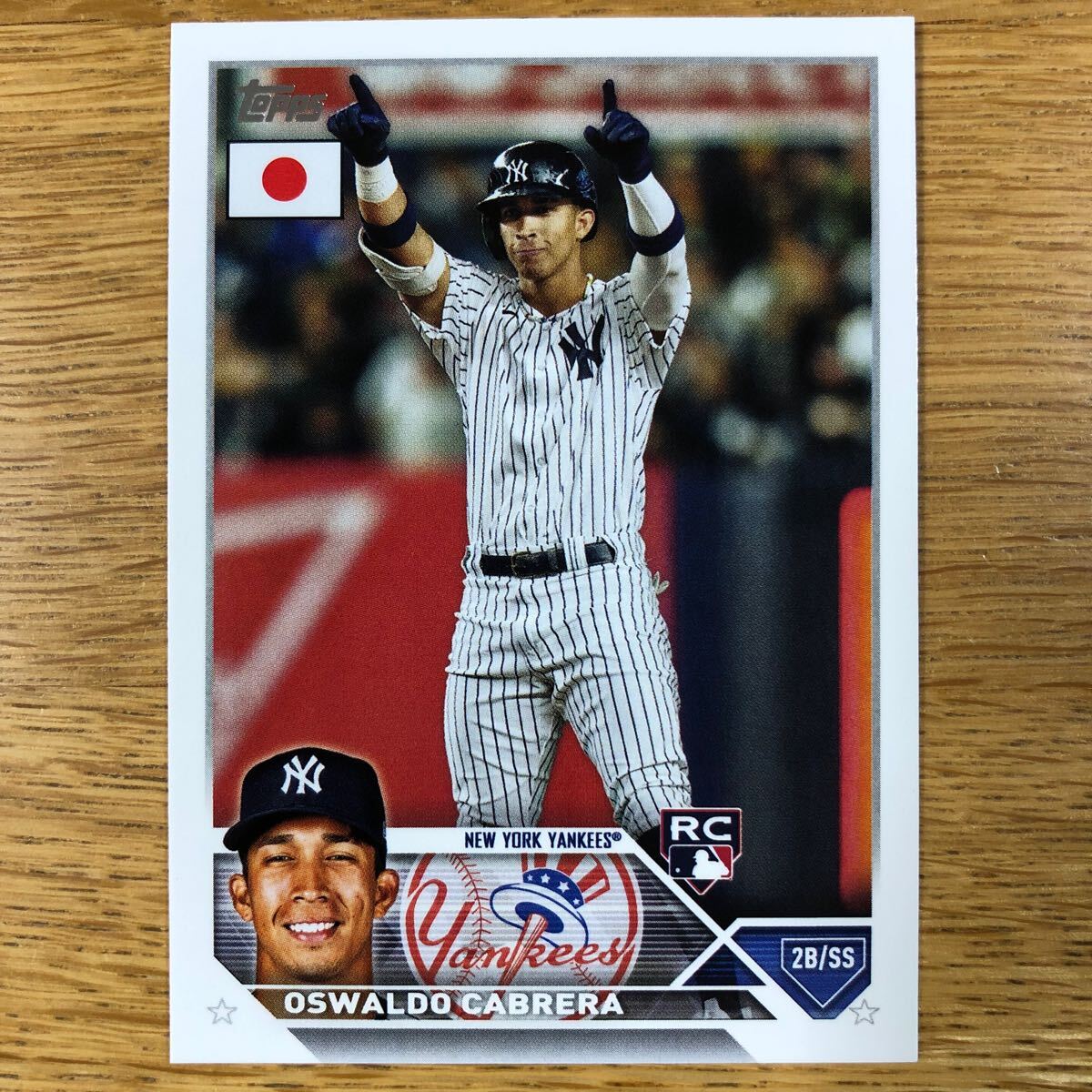 MLB ヤンキース カード 7枚セット 54 Oswaldo Cabrera オズワルド・カブレラ】New York いする