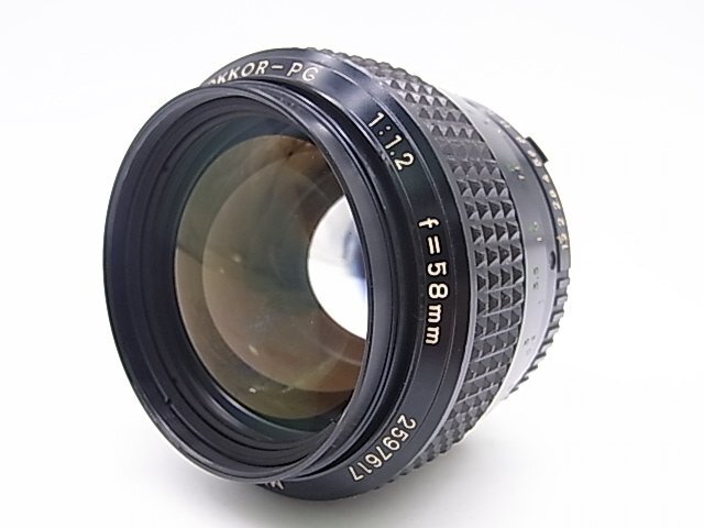 p1108 MINOLTA MC ROKKOR-PG 58mm f1.2 USED