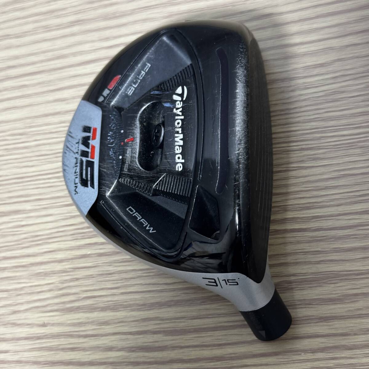 20-60代 人気ファッションブランド テーラーメイド M5 3W ヘッド 15° 15度 日本仕様 / Qi10 クラブ