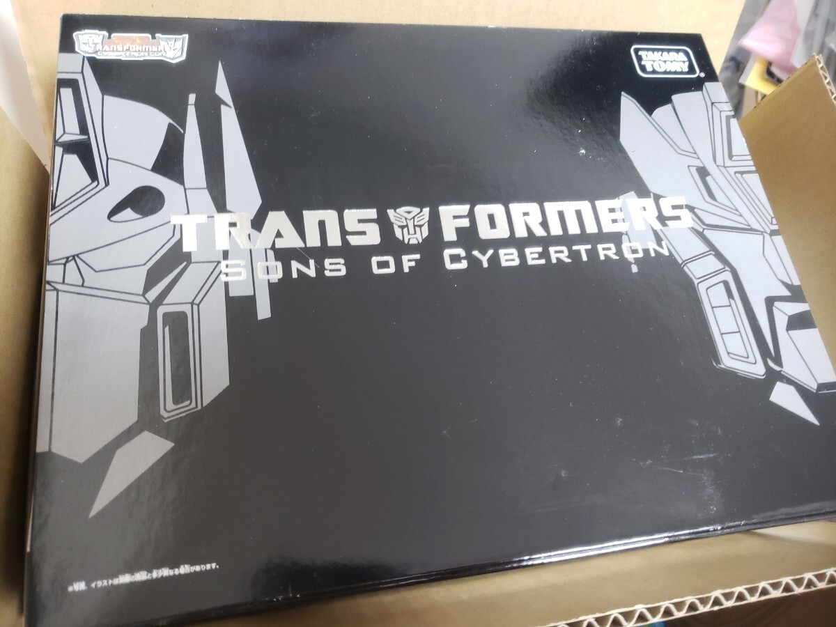 【未開封】TF トランスフォーマー SONS OF CYBERTRON オプティマスプライム　ロディマス 海外イベント限定☆タカラトミー ヘンケイ【希少】