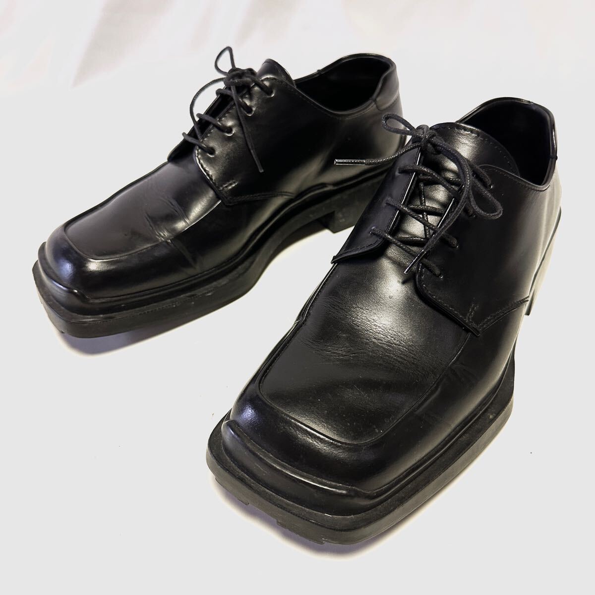 超希少 PRADA Loafer square toe archive 6 5 プラダ スクエア 超希少 PRADA Loafer square toe archive 6 5 プラダ スクエア