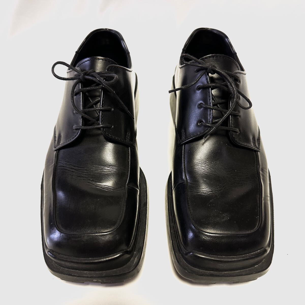 超希少 PRADA Loafer square toe archive 6 5 プラダ スクエア 超希少 PRADA Loafer square toe archive 6 5 プラダ スクエア