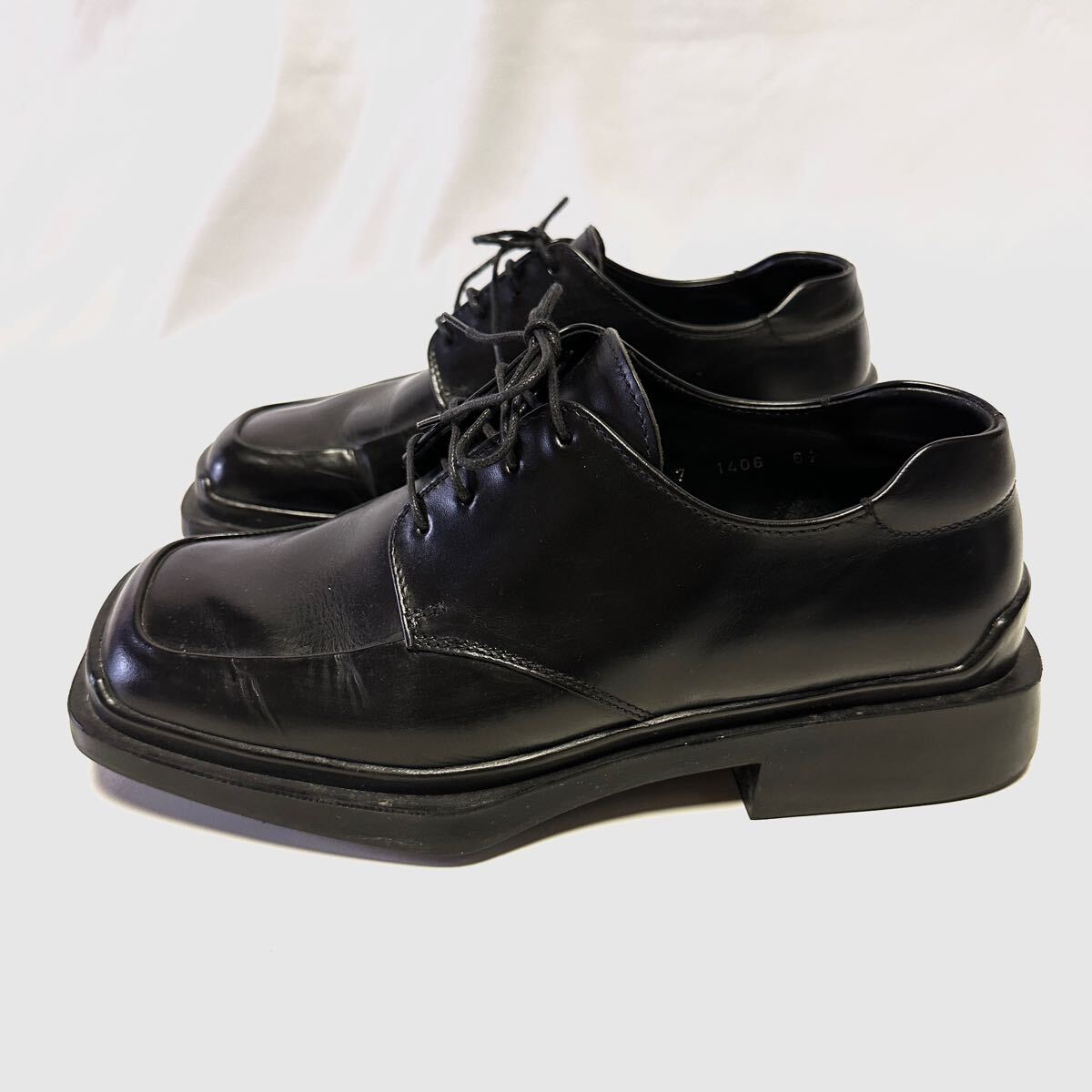 超希少 PRADA Loafer square toe archive 6 5 プラダ スクエア 超希少 PRADA Loafer square toe archive 6 5 プラダ スクエア