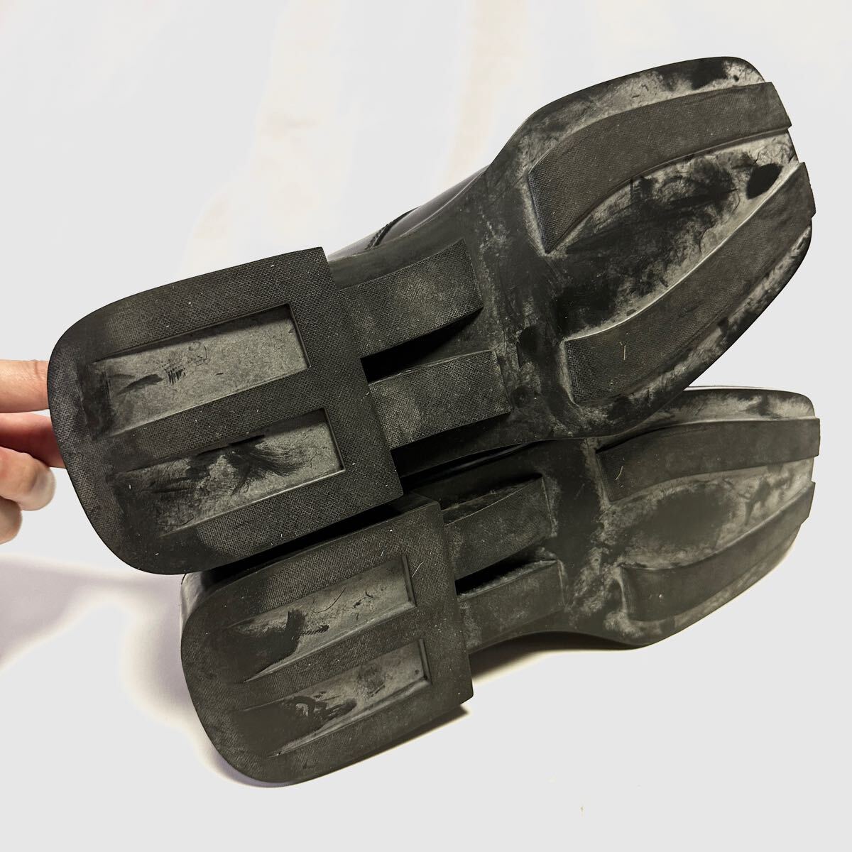 超希少 PRADA Loafer square toe archive 6 5 プラダ スクエア 超希少 PRADA Loafer square toe archive 6 5 プラダ スクエア