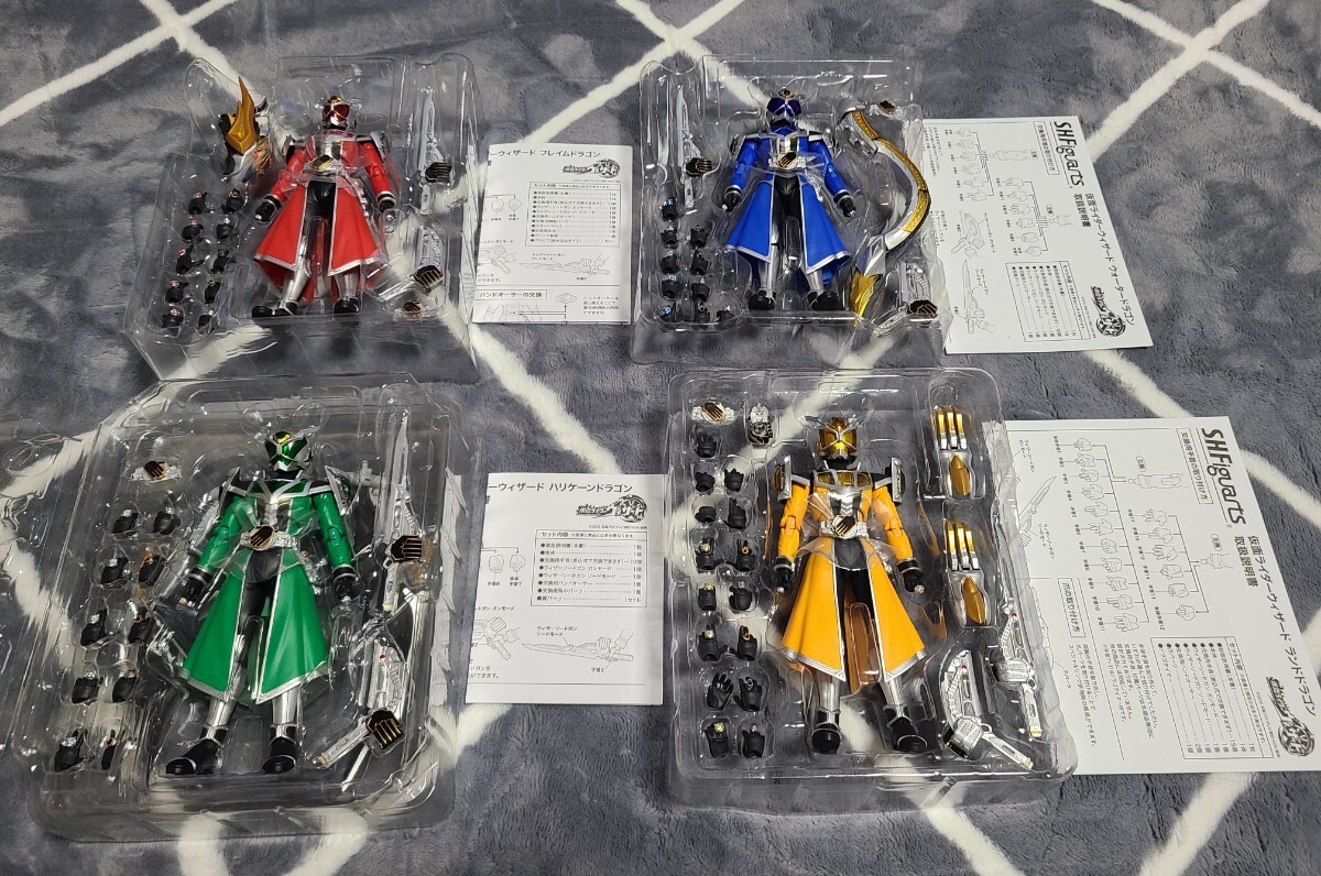 S H Figuarts 仮面ライダーウィザード オールドラゴンセット