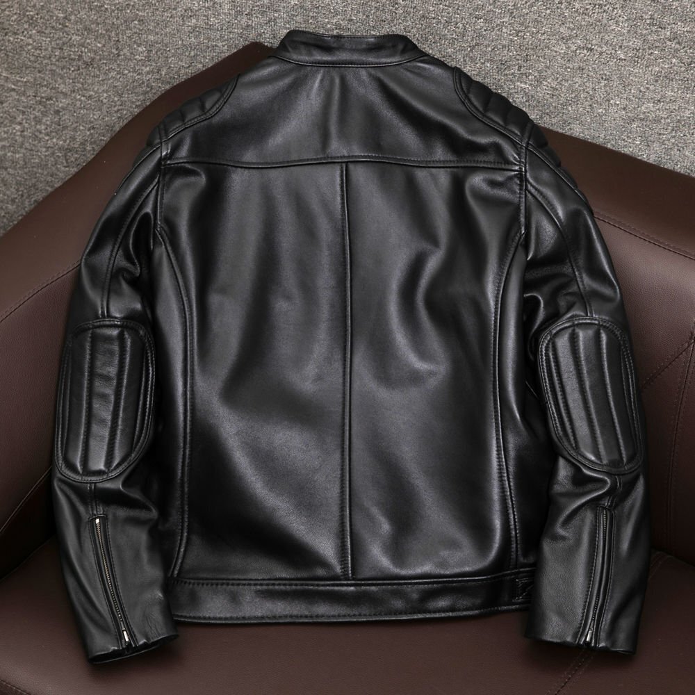 極美品☆革ジャン レザージャケット メンズ 本革 バイク 極美品☆革ジャン レザージャケット メンズ 本革 バイク